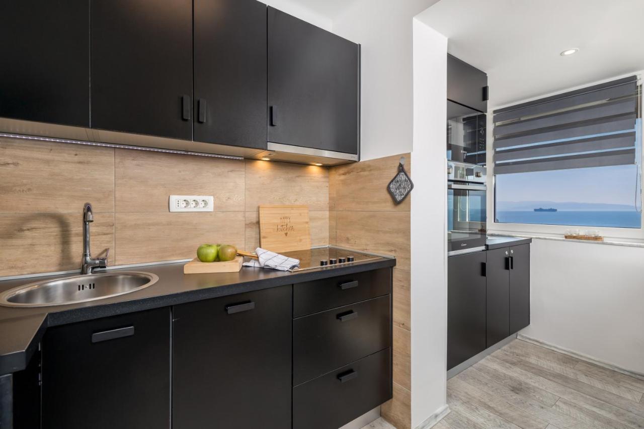 Lux Apartment Sky View Риека Экстерьер фото